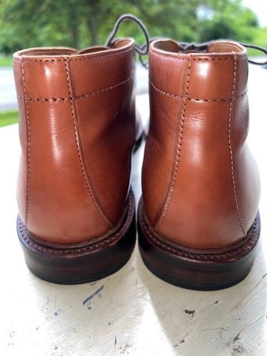 J. Crew Ludlow Brown Leather Chukka Ankle Boots Bench Men US 10D main image 5